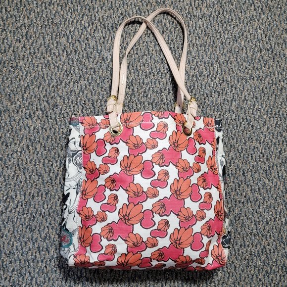 Sakroots Bag NWOT Contrast Floral Fabric Large Tote bag - Picture 1 of 16